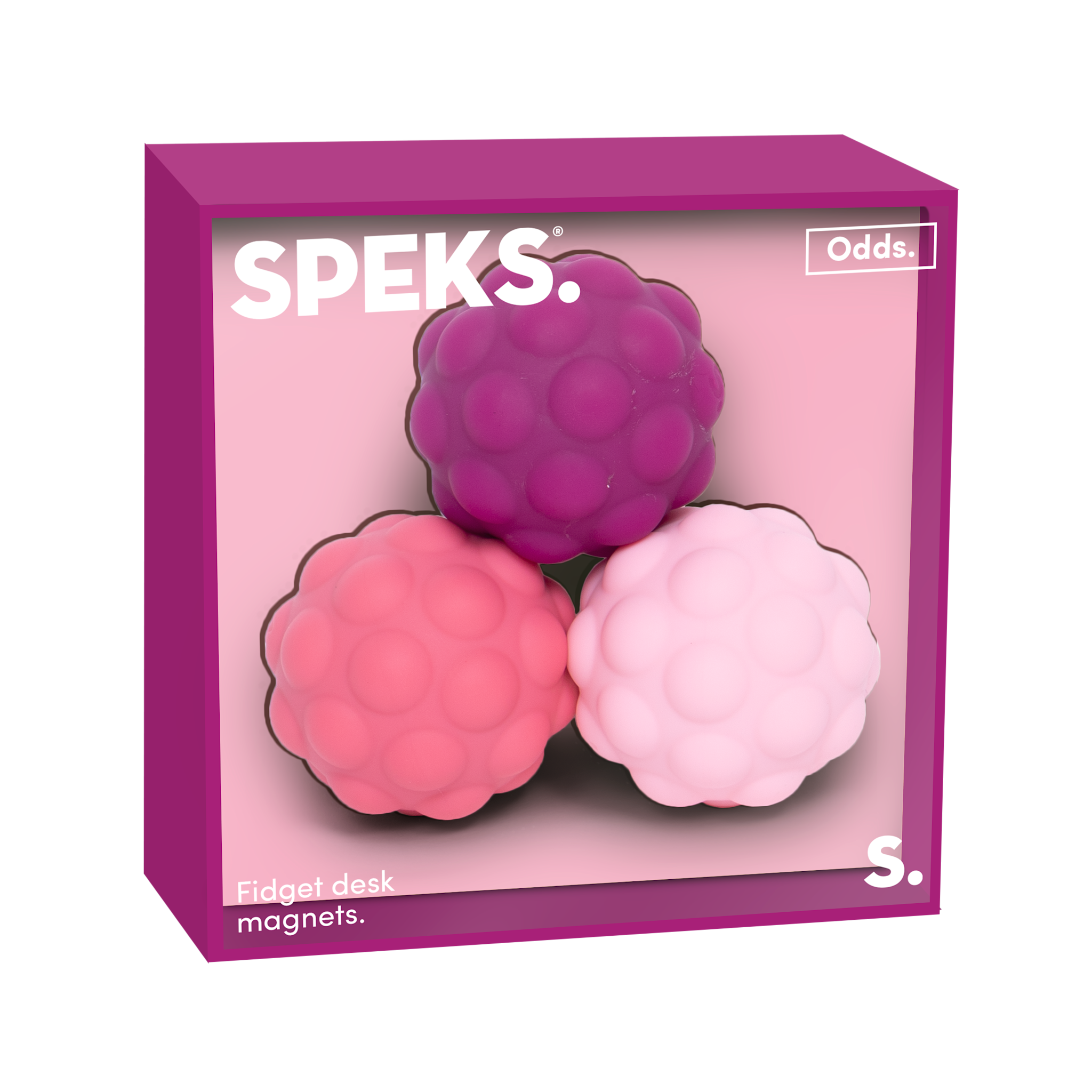 SPEKS Odds Soft Silicone Fidget Magnets