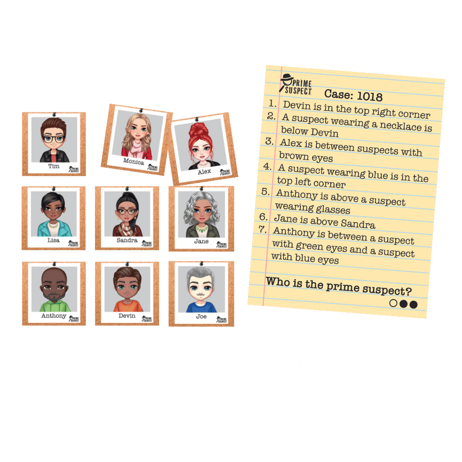 Prime Suspect Card Game