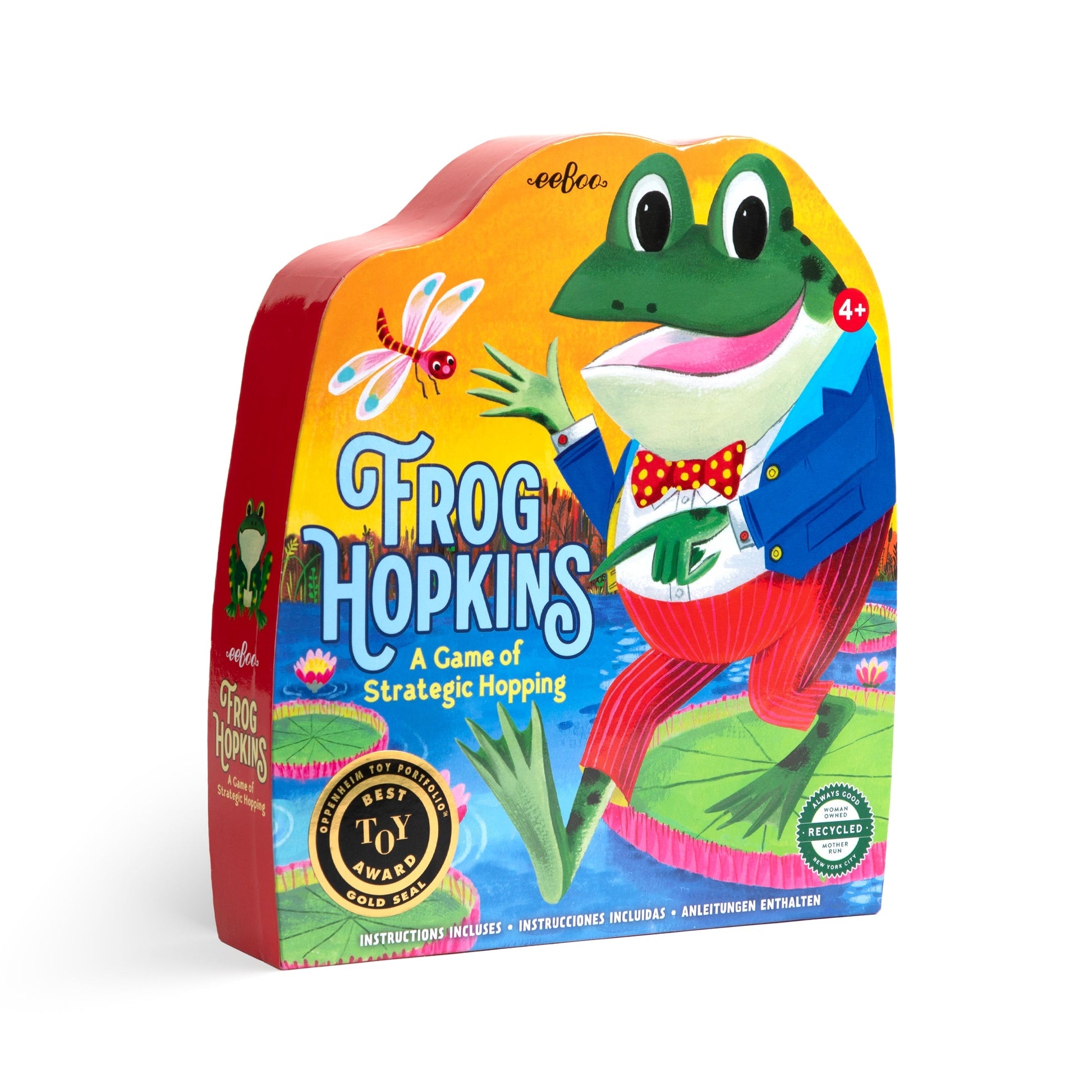 eeBoo Frog Hopkins Game