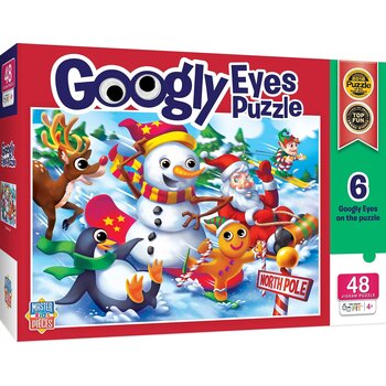 MasterPieces Holiday - Googly Eyes - Christmas  48pc Puzzle