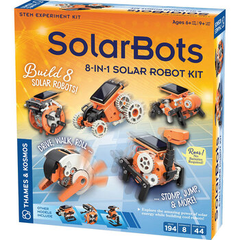 Thames and Kosmos Solarbots 8-In-1 Solar Robot Kit
