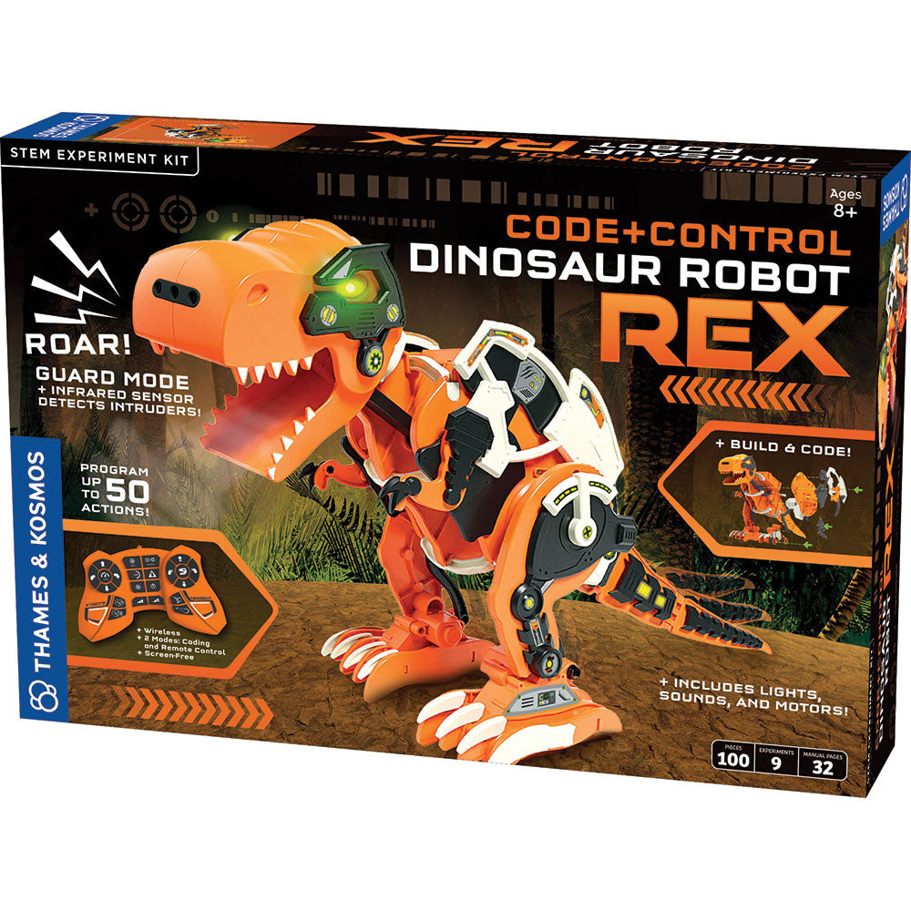 Thames and Kosmos Code+Control Dinosaur Robot: REX