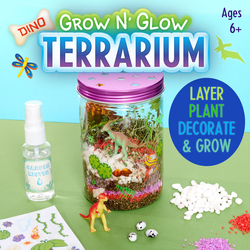 Creativity for Kids Grow N Glow Dino Terrarium