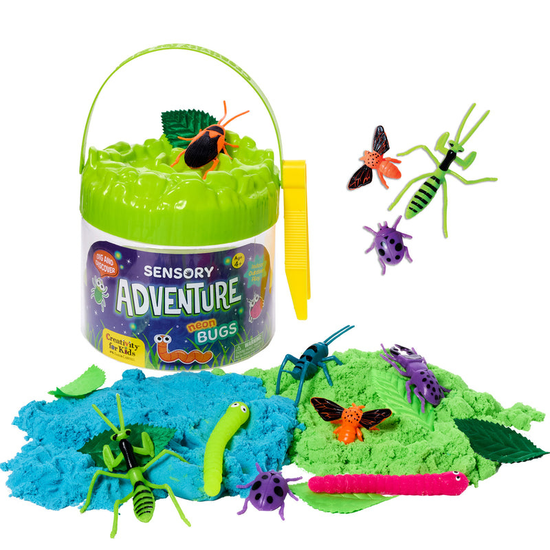Creativity for Kids Sensory Adventure Neon Bugs