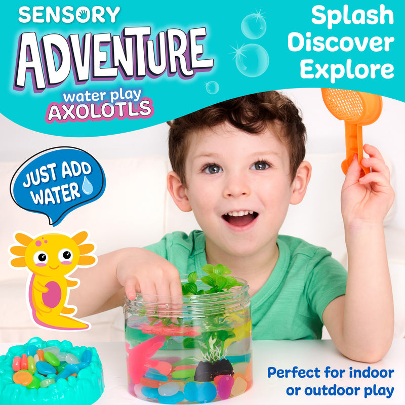 Creativity for Kids Sensory Adventure Water Play Axolotls