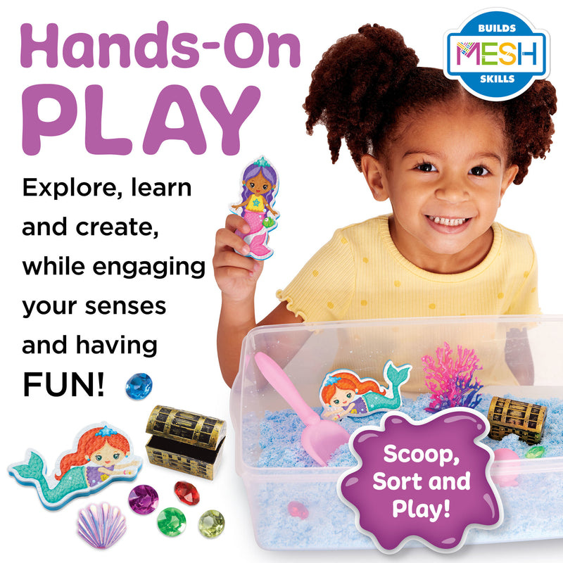 Creativity for Kids Sensory Bin Mermaid