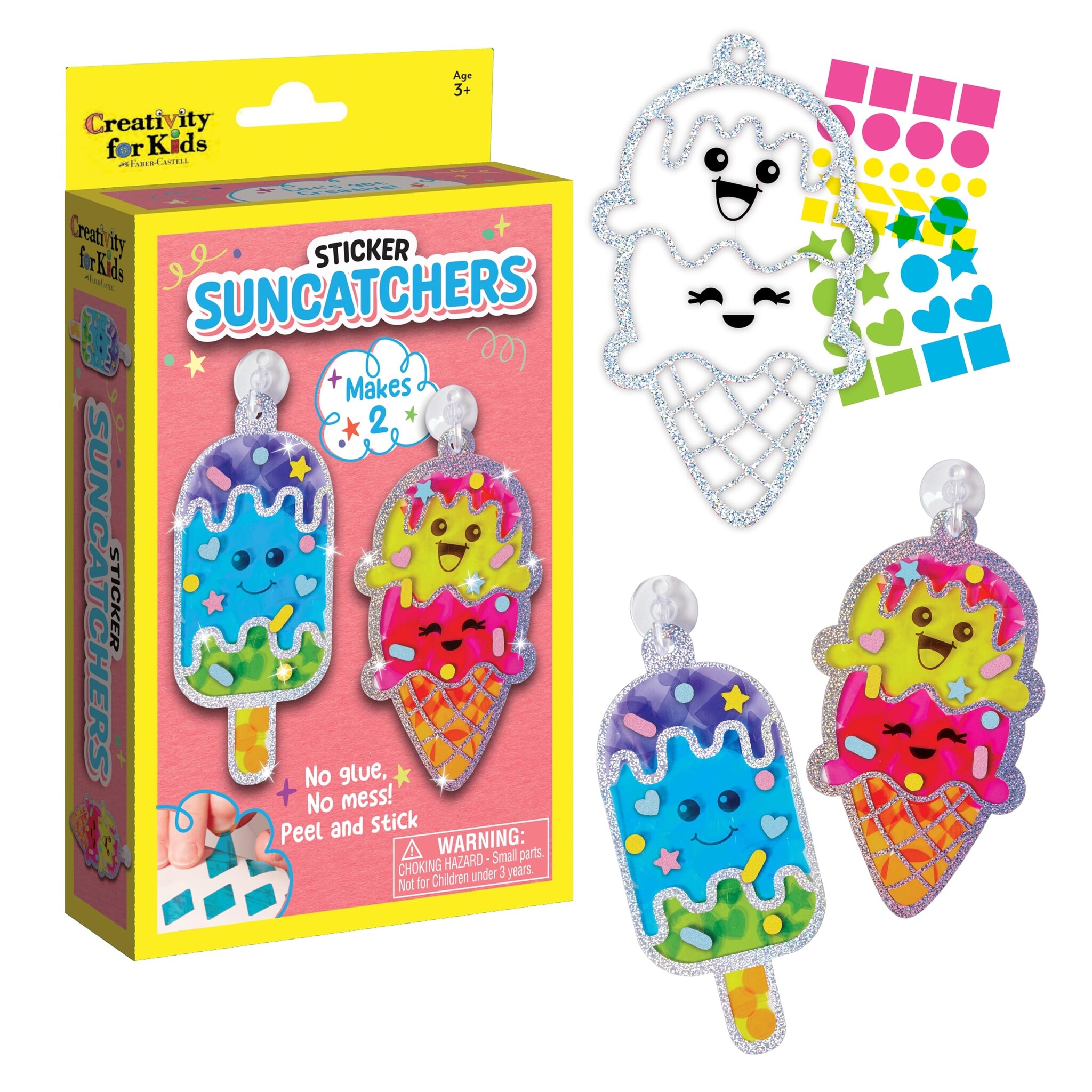 Creativity for Kids Sticker Suncatchers