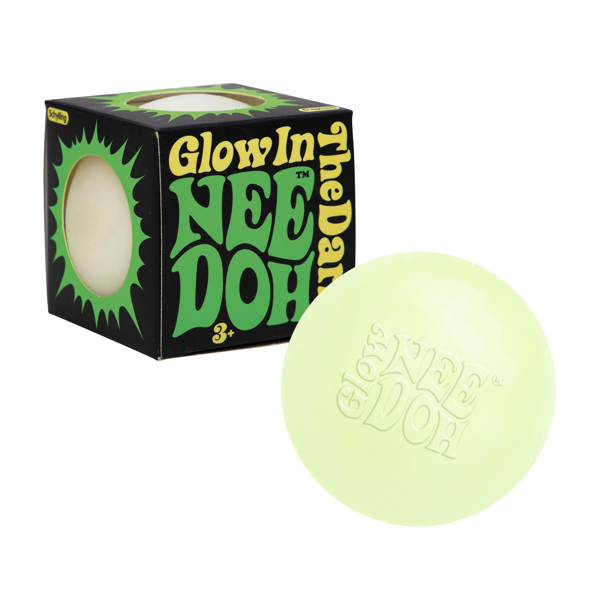 Nee Doh Glow In The Dark Nee Doh