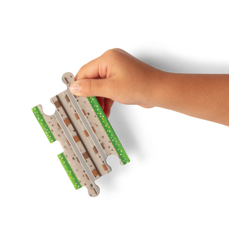 Melissa & Doug Design Your Own Railroad Floor Puzzle