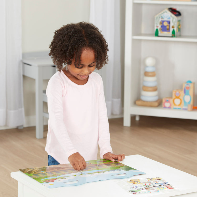 Melissa & Doug Puffy Sticker Play Set- Vehicles