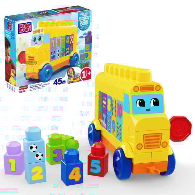 Mega Blok MEGA BLOKS® Build & Count Bus