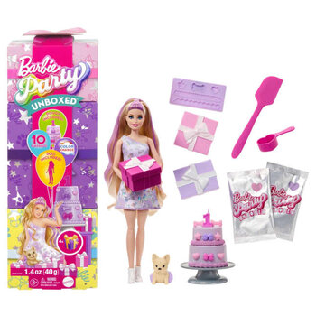 Barbie Barbie Party Unboxed™ Doll and Accessories Assortment