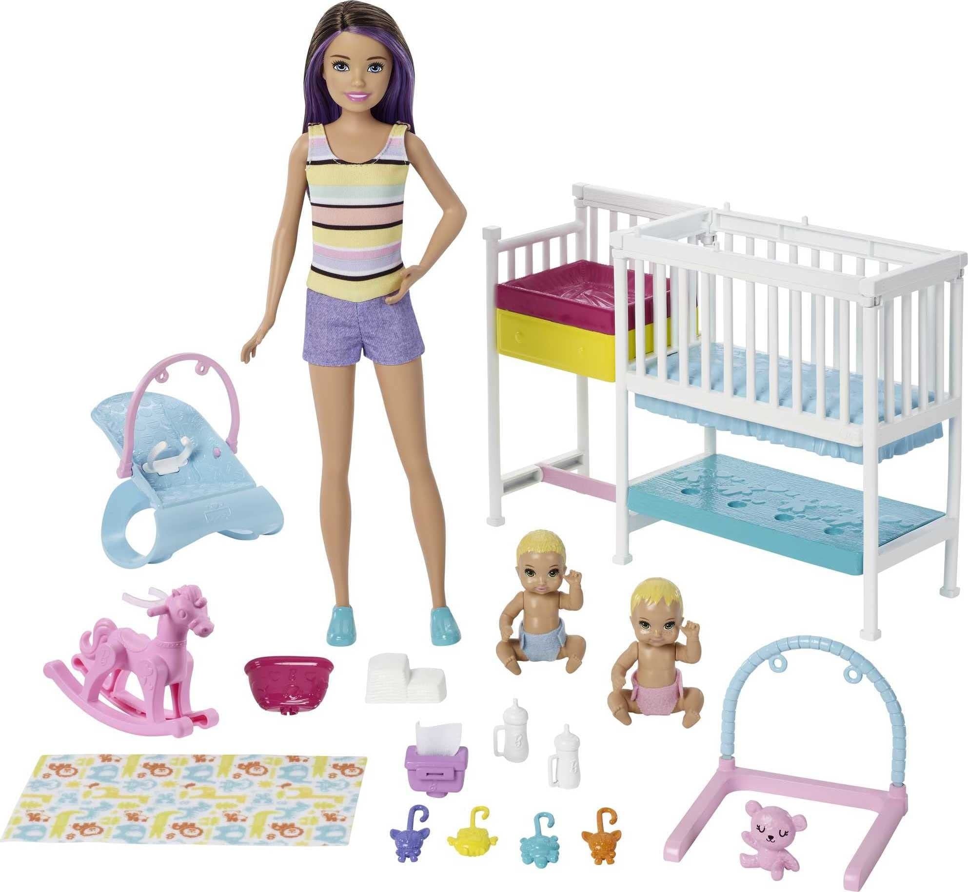 Barbie Barbie Skipper Babysitters Inc Dolls and Playset