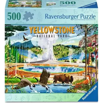 Ravensburger Yellowstone National Park 500 Pc Puzzle
