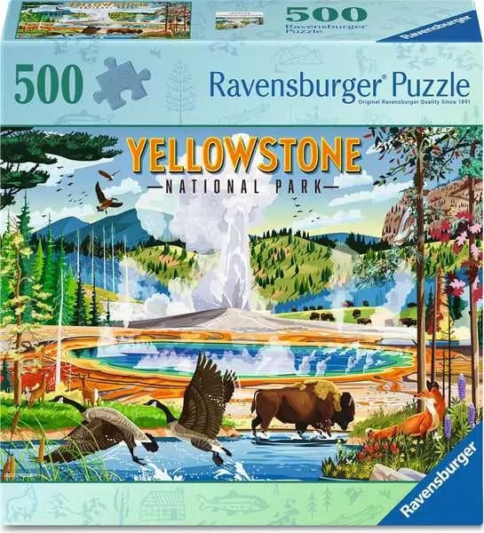Ravensburger Yellowstone National Park 500 Pc Puzzle