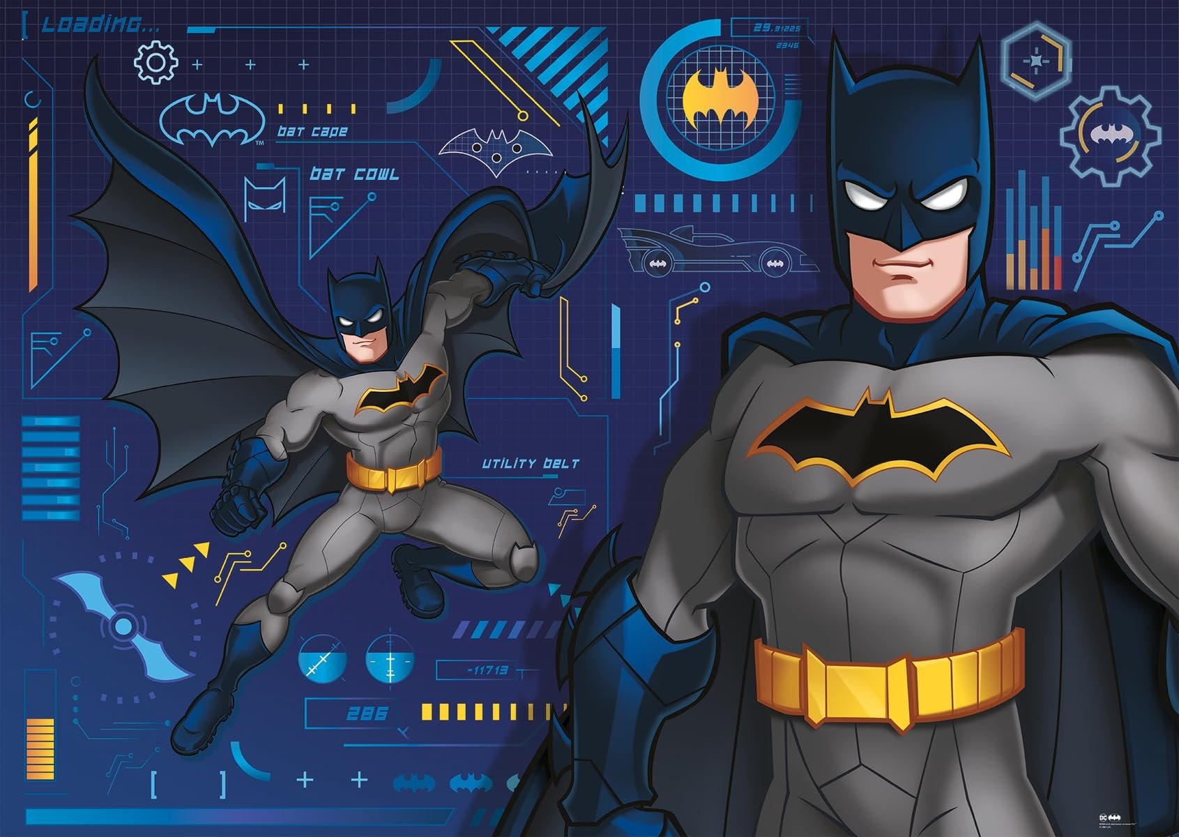 Ravensburger Batman B 60 Pc Giant Floor Puzzle