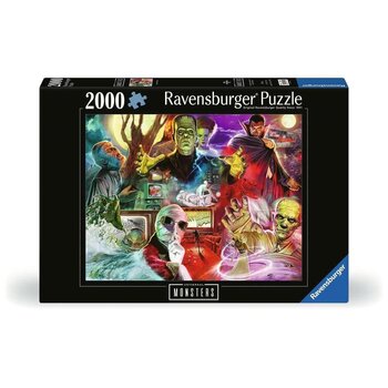 Ravensburger Universal Monsters 2000 Pc Puzzle