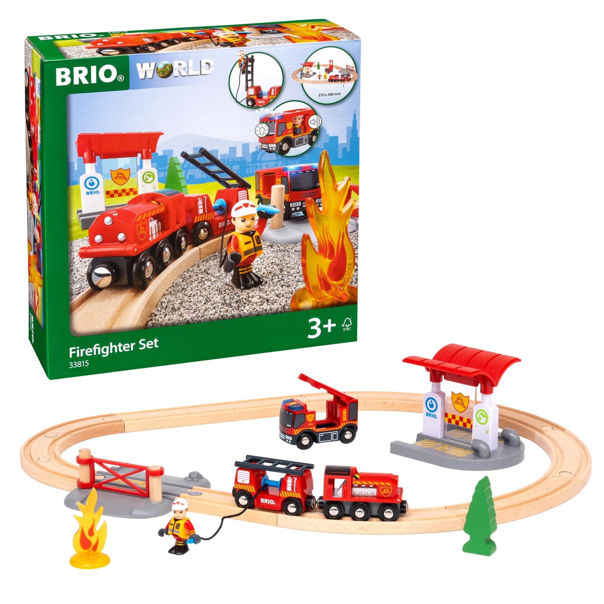 BRIO Firefighter Set
