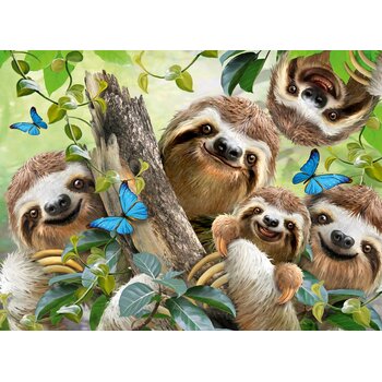 Ravensburger Sloth Selfie 500 pc Puzzle