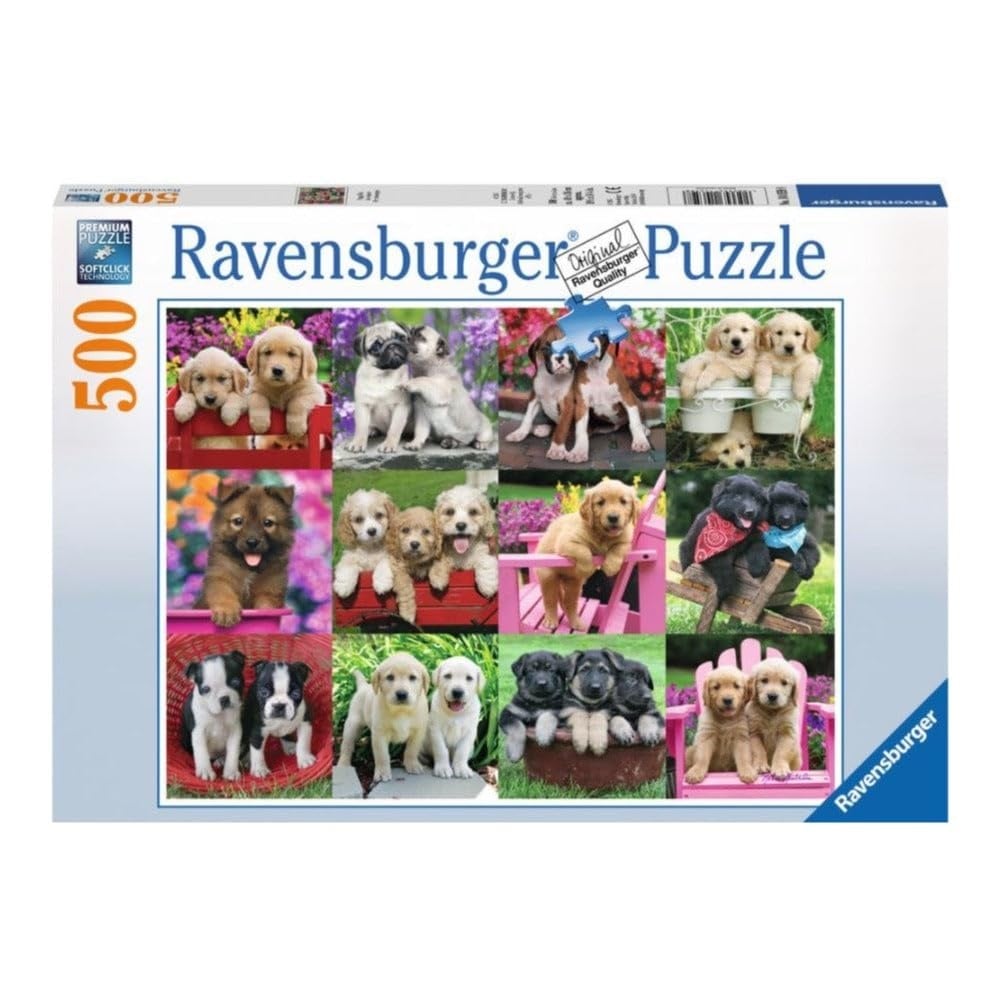 Ravensburger Puppy Pals 500 pc Puzzle