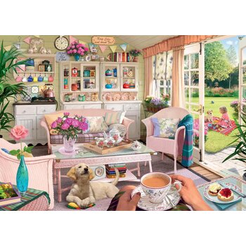 Ravensburger The Tea Shed 1000 pc Puzzle