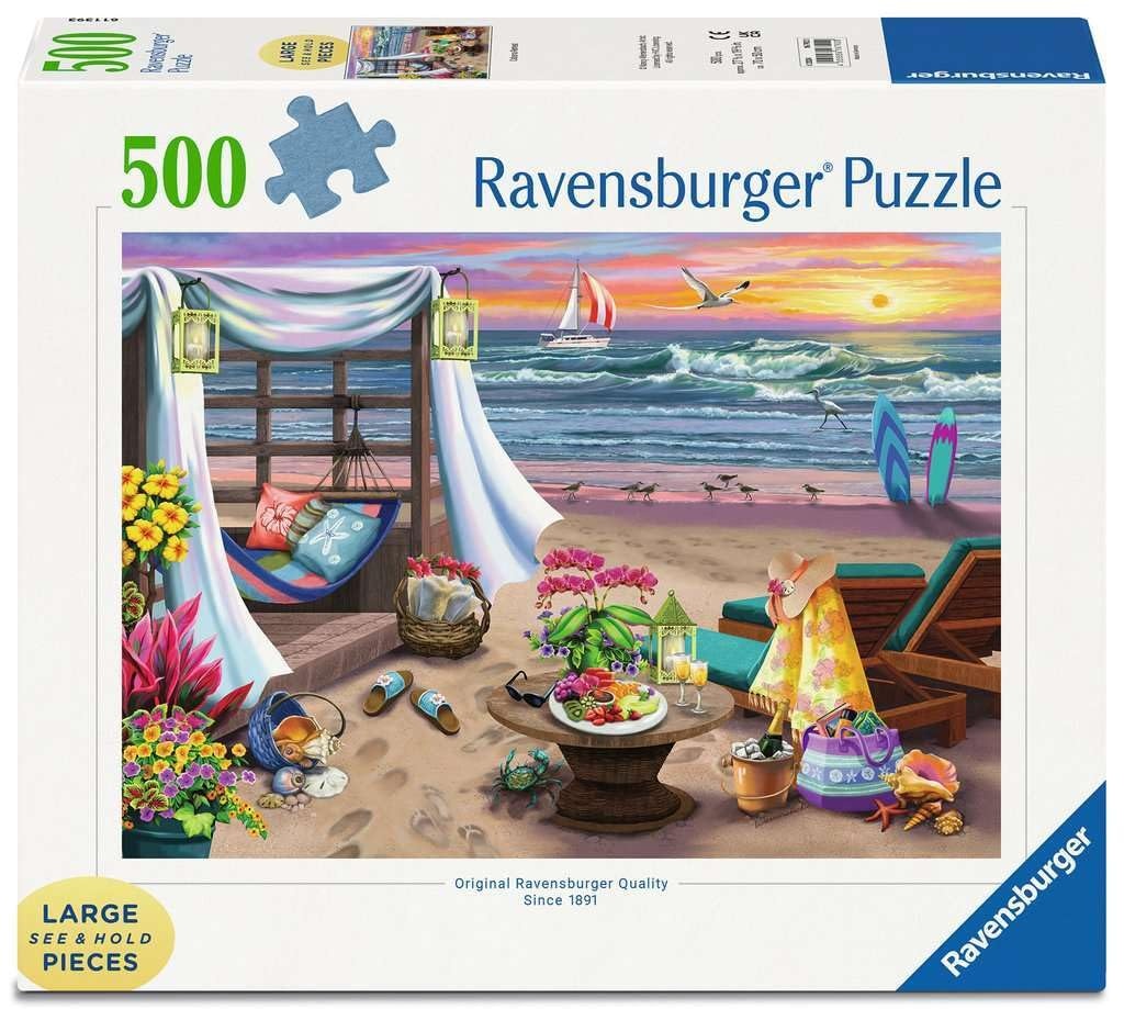Ravensburger Cabana Retreat 500 pc Large Format