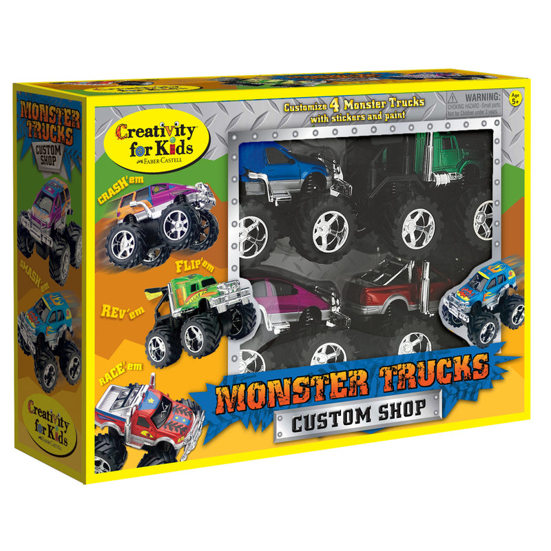 Creativity for Kids Monster Trucks