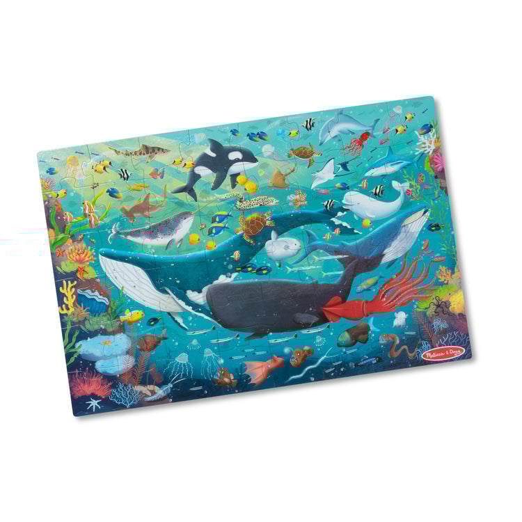 Melissa & Doug Underwater 48pc Floor Puzzle