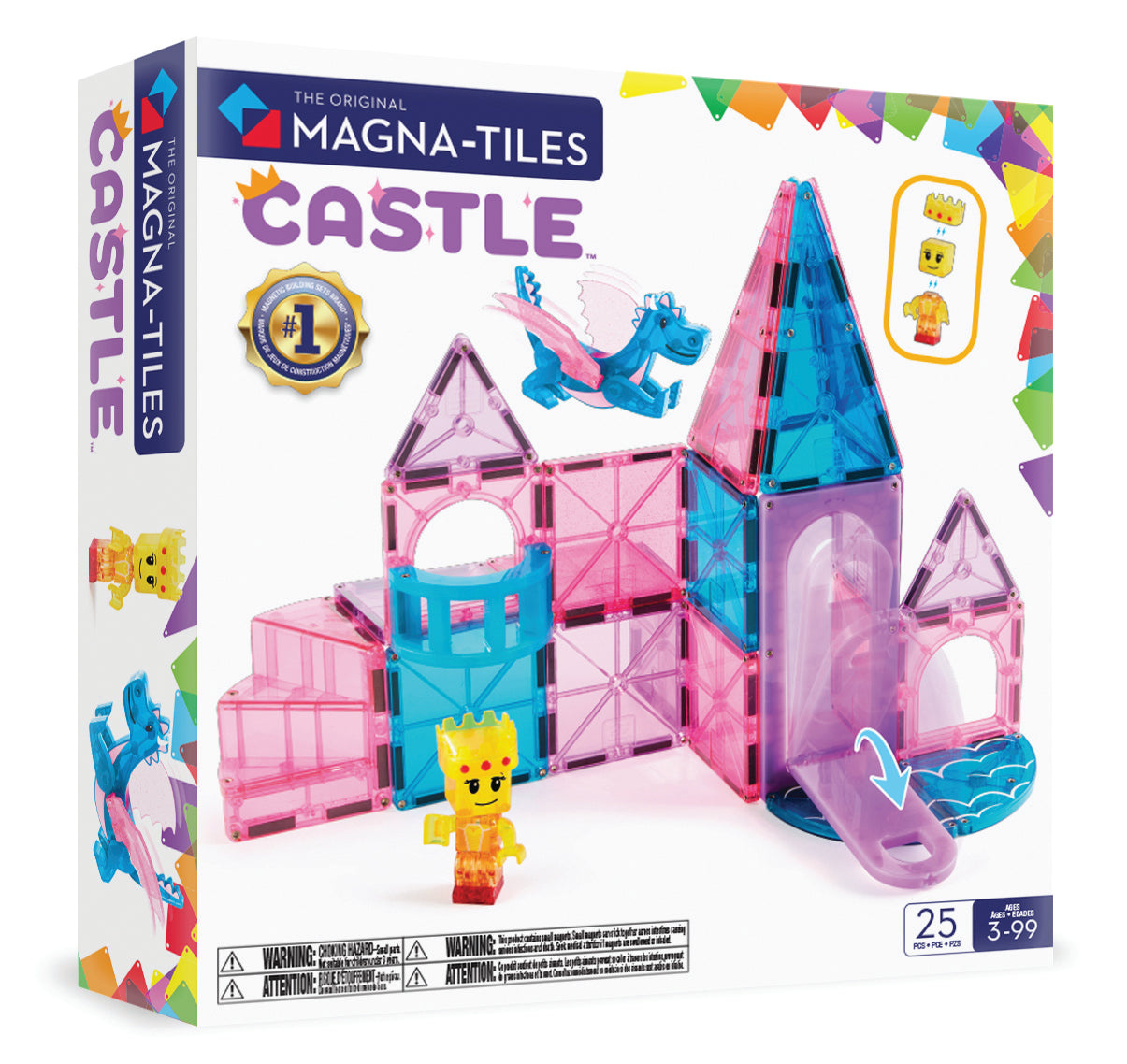 Magna-Tiles Castle 25-Piece Set