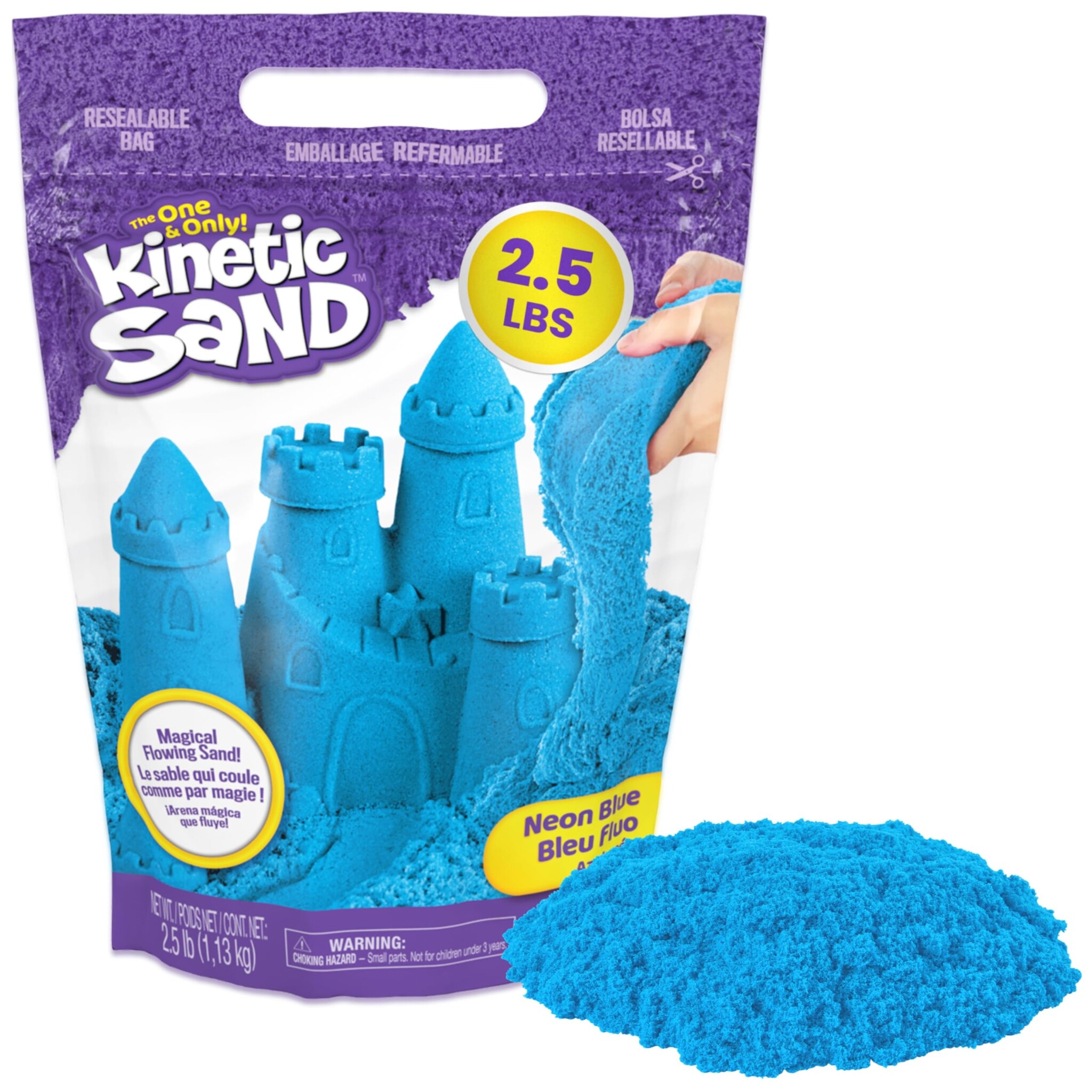 Kinetic Sand KNS RFL 2lb Colour Blue