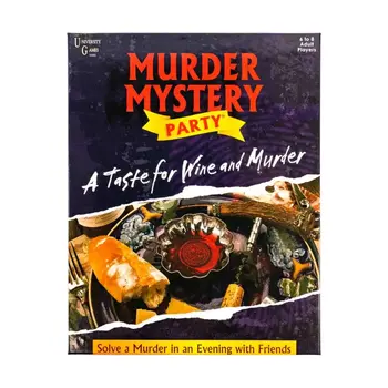 University Games A Taste for Wine and Murder