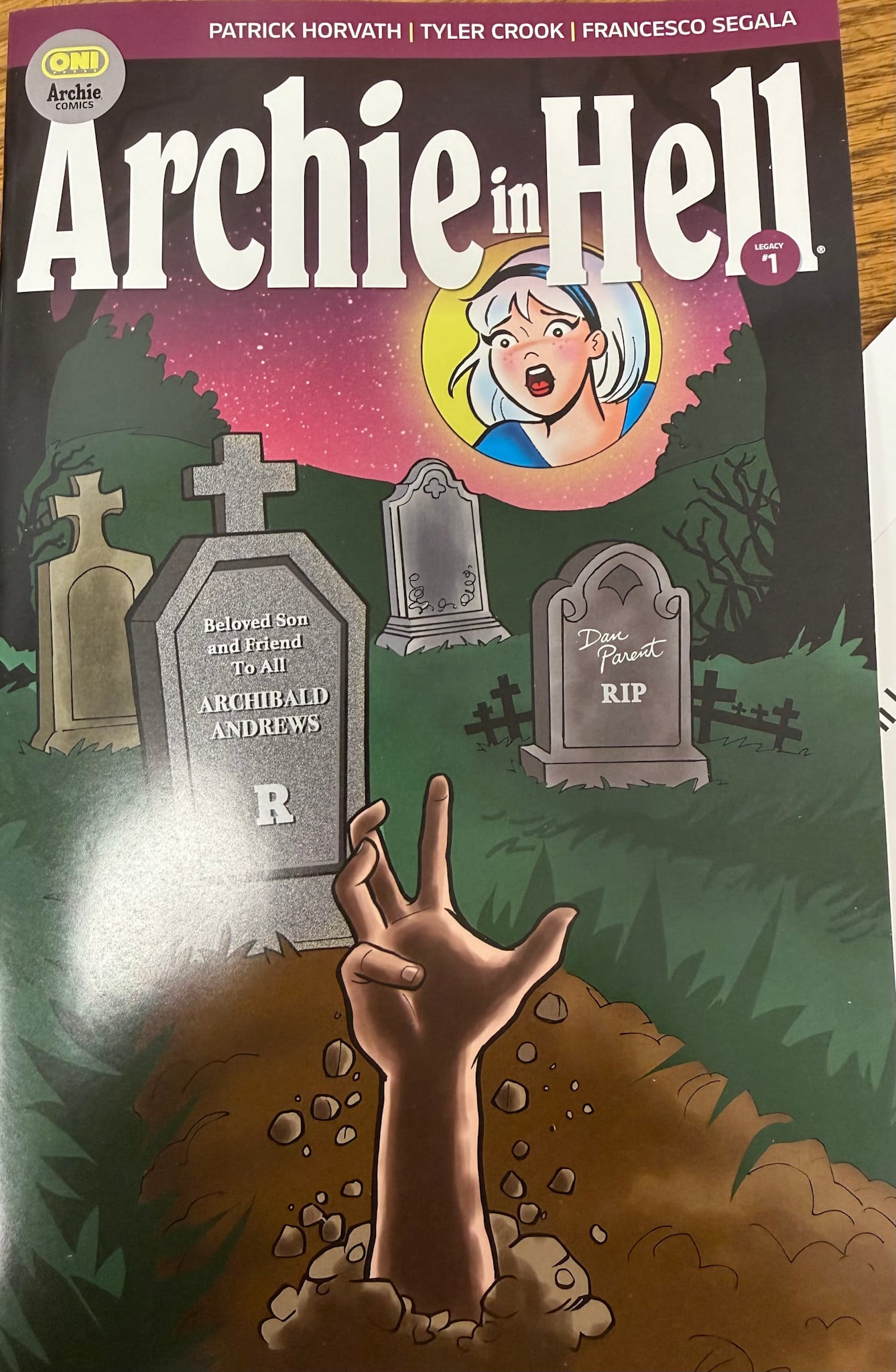 Archie in Hell #1 1:20 Cover