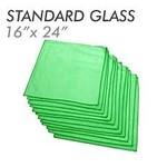 The Rag Company RC - Glass & Window Towel Green 16x24
