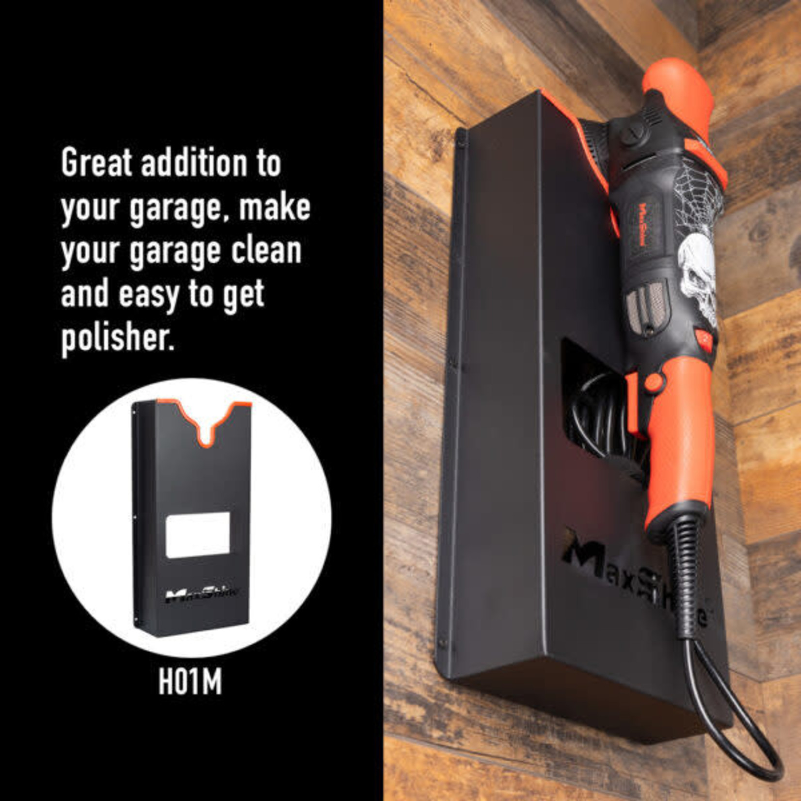MaxShine MaxShine Wall Holder For Polishers - Mini
