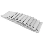 AutoFiber Autofiber [Quadrant Wipe] Microfiber Coating Leveling Towel 10PK (Gray)