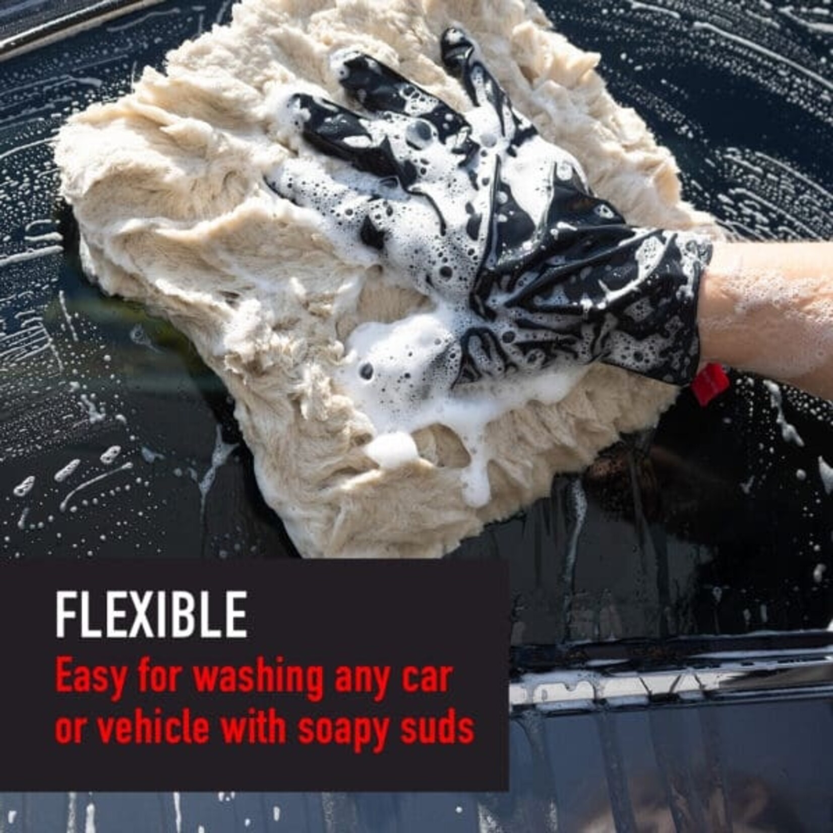 MaxShine Maxshine Premium Plus Lambswool Wash Pad