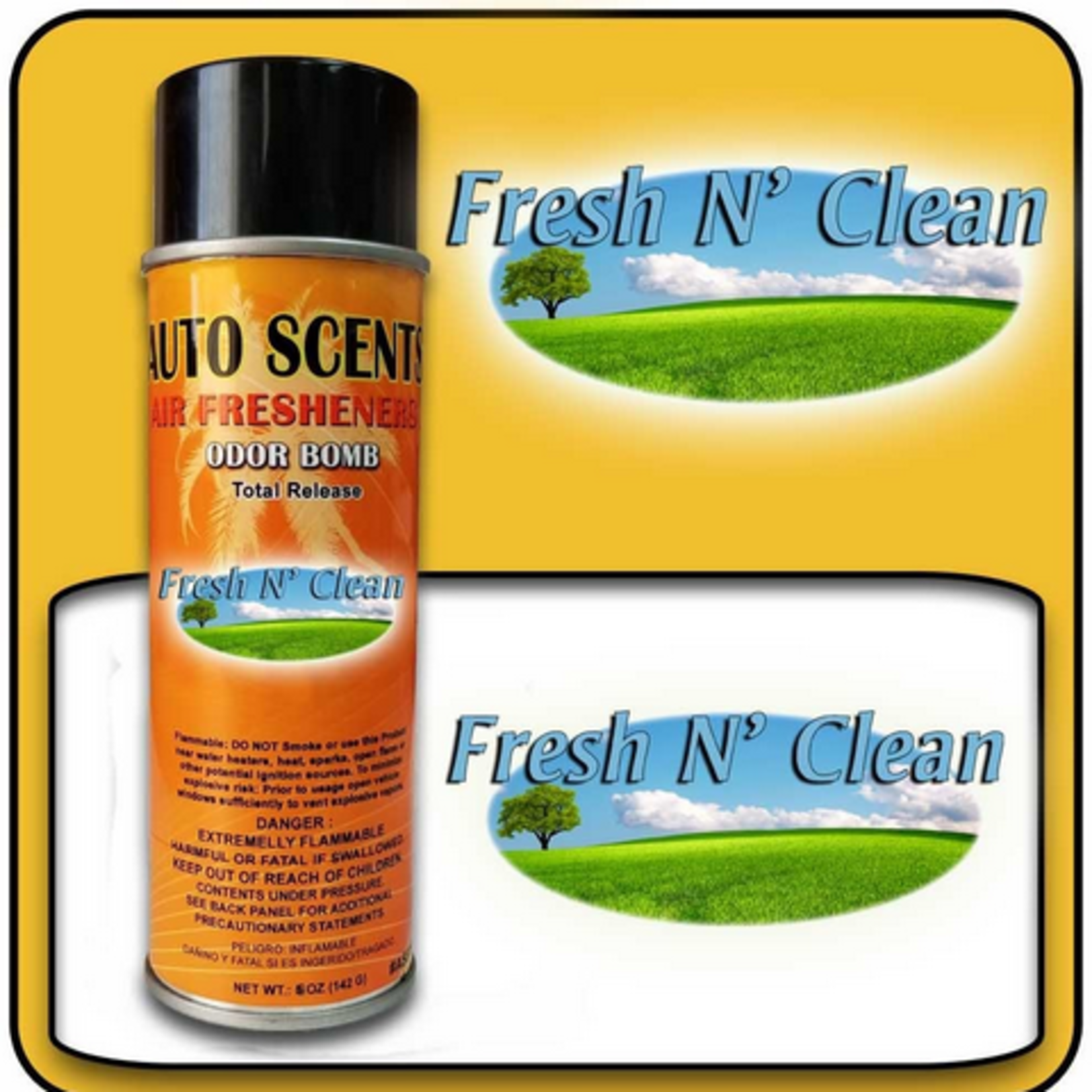 Auto Scents Auto Scents - Odor Bomb Fresh n Clean
