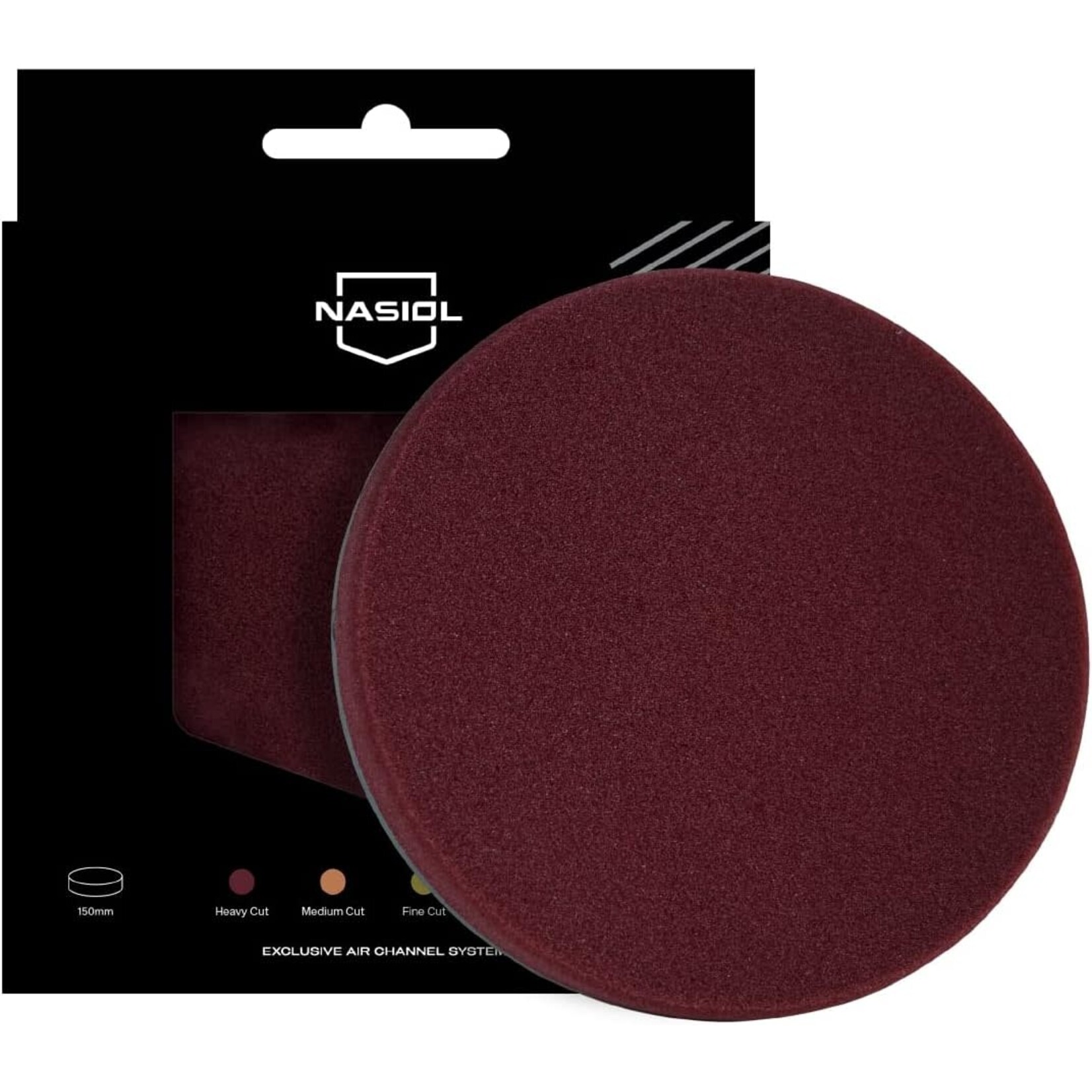 Nasiol Nasiol Burgundy Heavy Cut Pad 6in