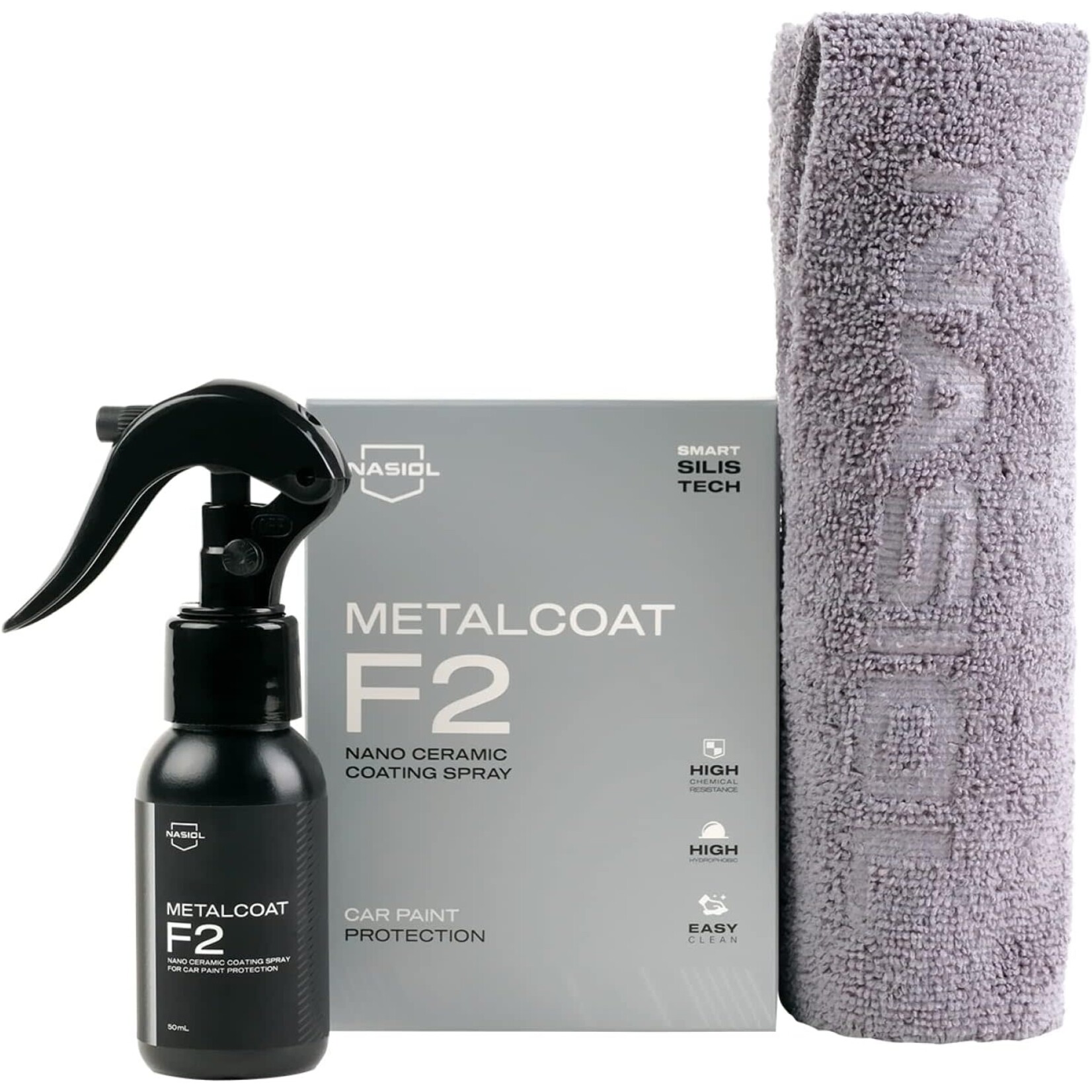 Nasiol Nasiol  MetalCoat F2 Nano Ceramic Coating Spray 50ml