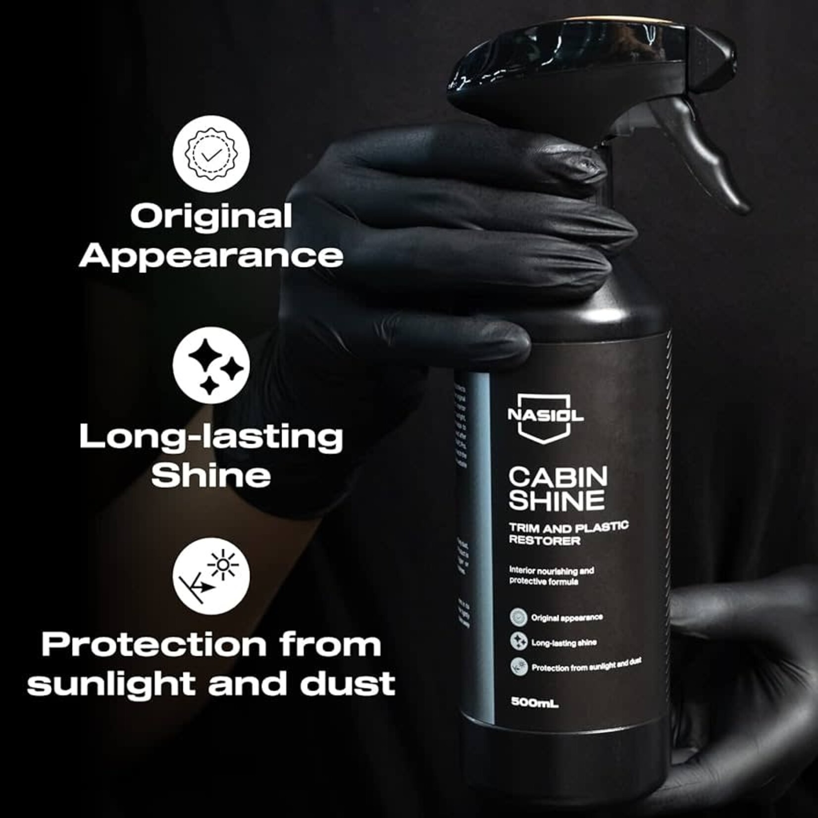 Nasiol Nasiol Cabin Shine Trim and Plastic Restorer 5L