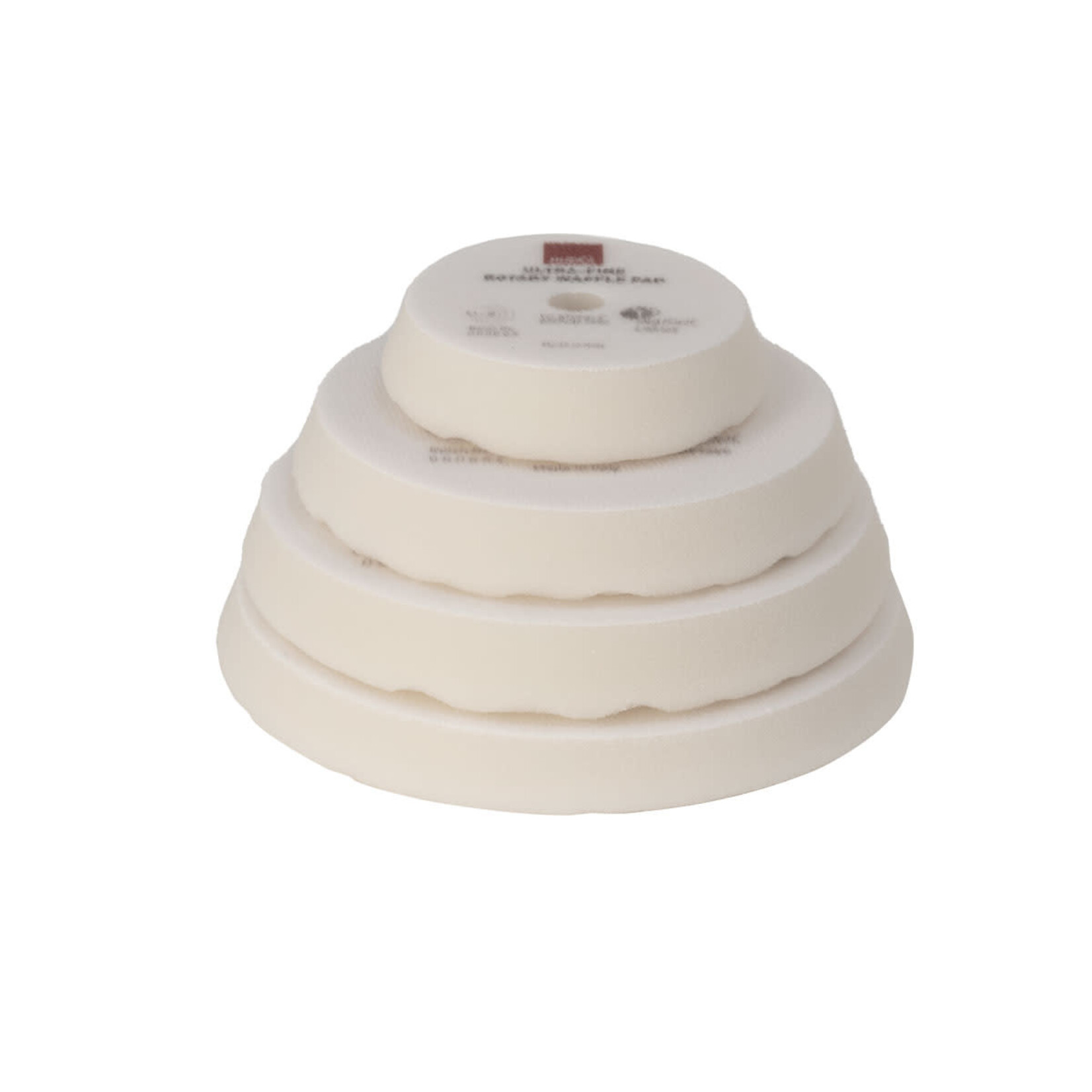 RUPES Rupes Rotary Waffle Foam Pad White Ultra Fine 5.5"