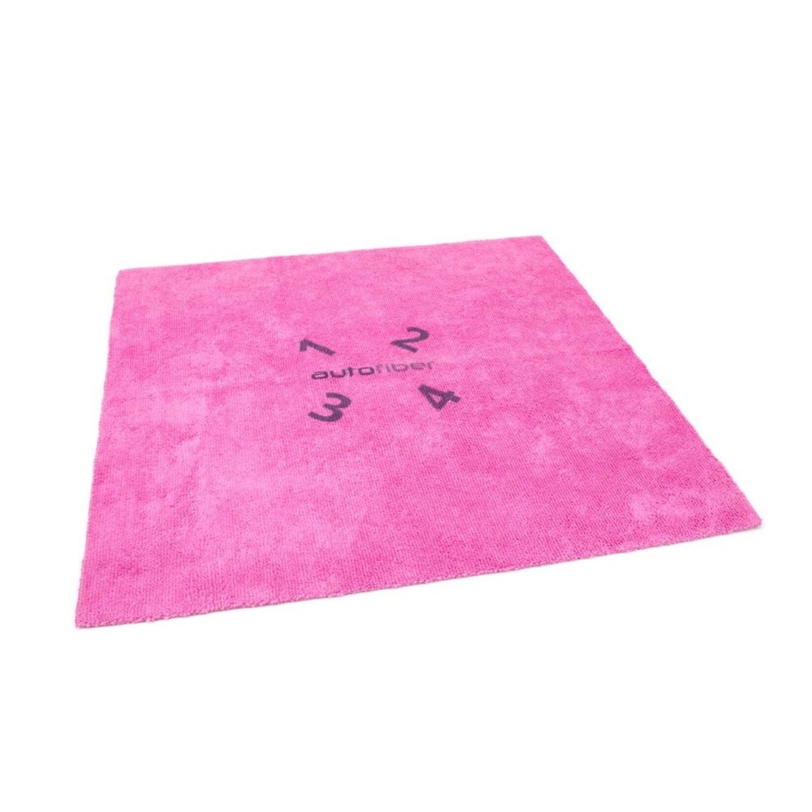 AutoFiber Autofiber [Quadrant Wipe] Microfiber Coating Leveling Towel (Pink)