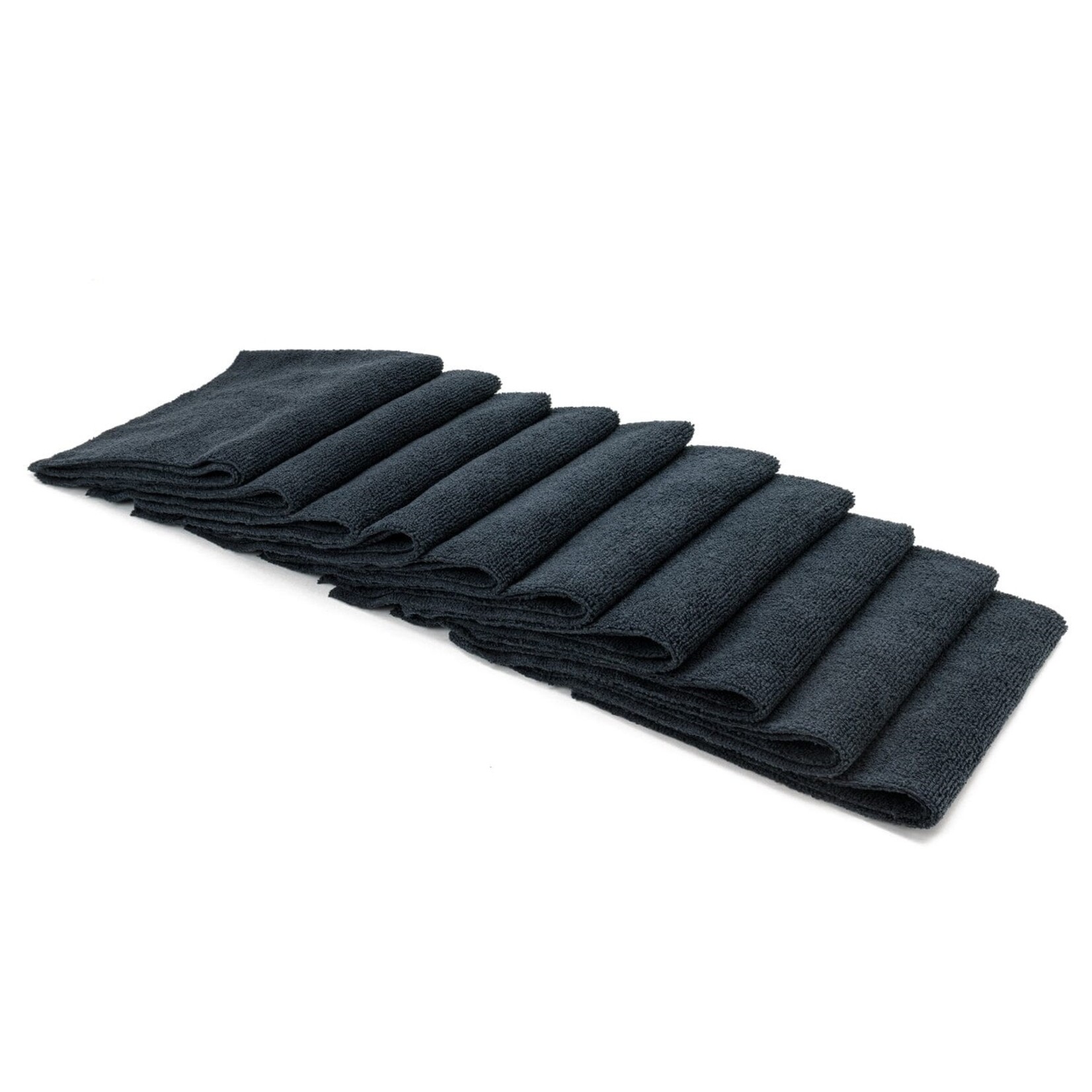 AutoFiber Autofiber [Utility 300] All-Purpose Edgeless Microfiber Towel 10PK 300GSM (Black)
