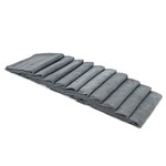 AutoFiber Autofiber [Utility 300] All-Purpose Edgeless Microfiber Towel 10PK 300GSM (Gray)