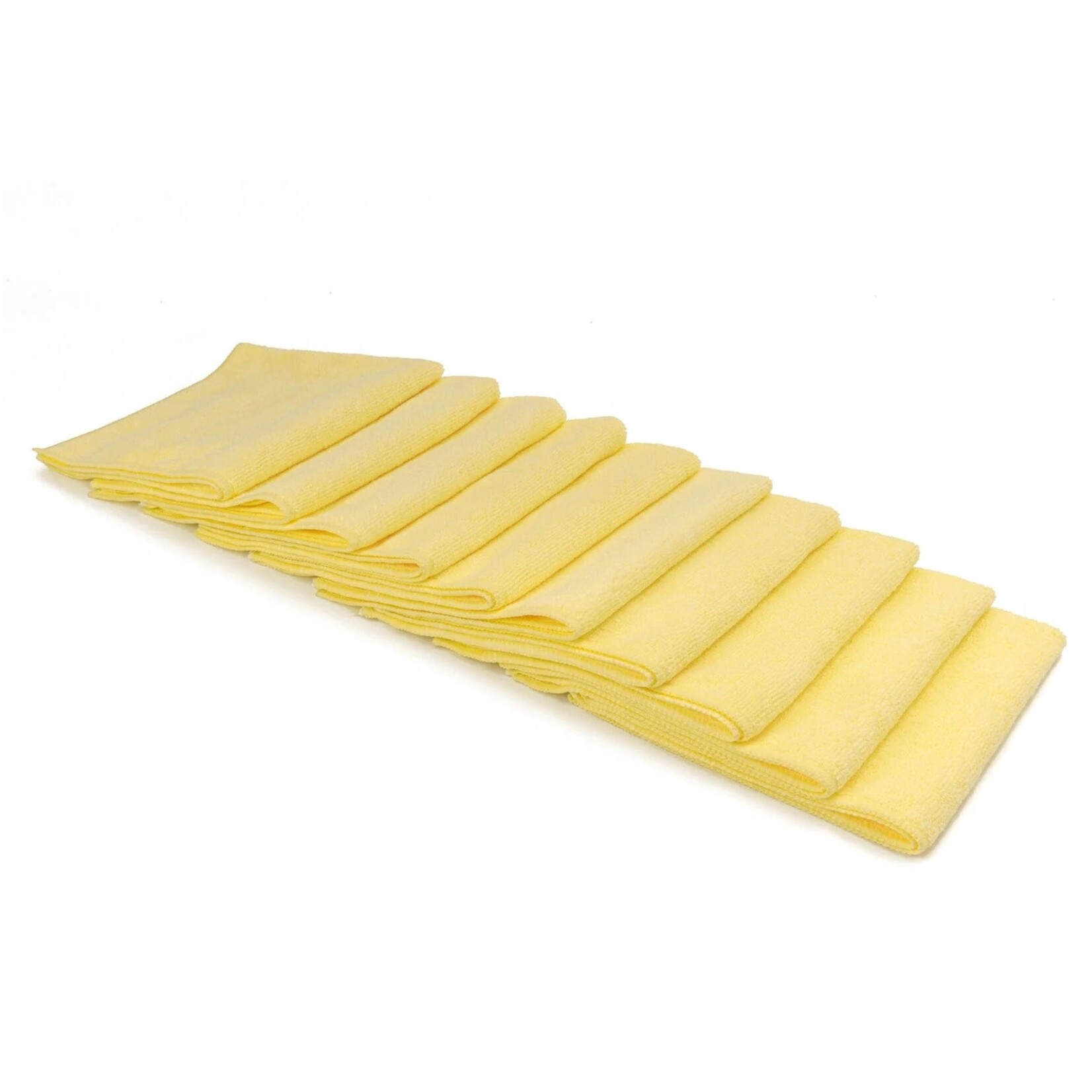 AutoFiber Autofiber  [Utility 300] All-Purpose Edgeless Microfiber Towel 10PK 300GSM (Yellow)