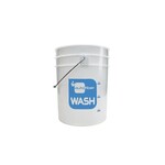 Autofiber [WASH BUCKET] 5 Gallon Clear with Gallon Markers