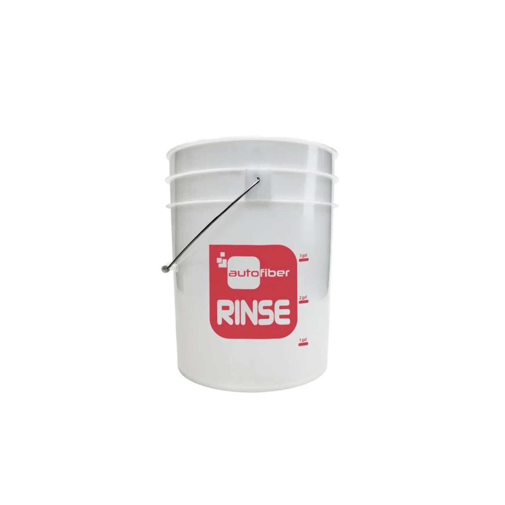 RUPES Autofiber  [RINSE BUCKET] 5 Gallon Clear with Gallon Markers