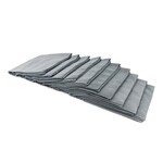 AutoFiber Autofiber [Buffmaster] Microfiber Polish and Buffing Towel 10PK (Gray)