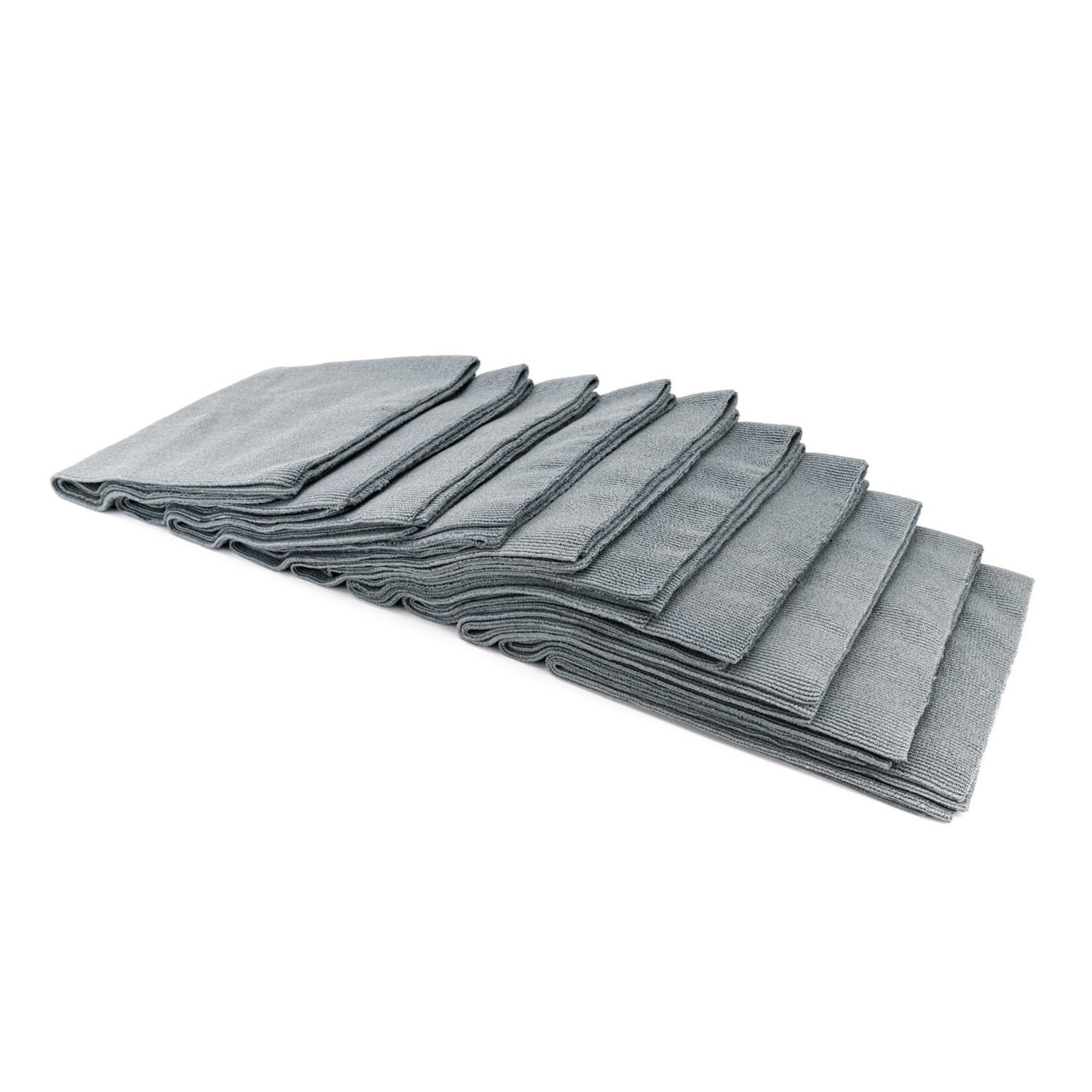 RUPES Autofiber [Buffmaster] Microfiber Polish and Buffing Towel 10PK (Gray)