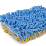 AutoFiber Autofiber [Zero Cuff] Microfiber Noodle Wash Mitt (Blue / Gold)